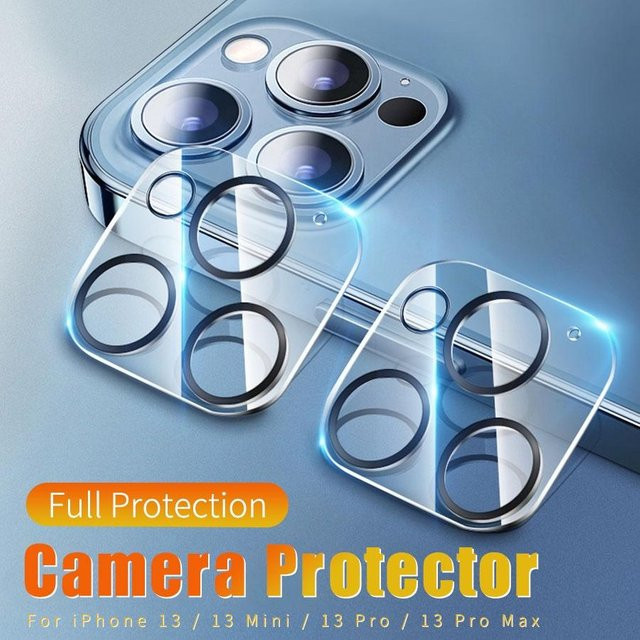 Darui 3C Accessories Kameraschutz aus gehärtetem Glas für iPhone 17 16 15 14 13 12 11 Pro Max Plus Mini in Transparent - Bild 1