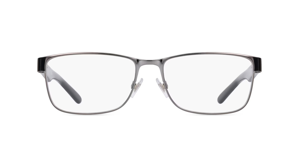 Polo Ralph Lauren PH1157 Korrektionsbrille, Vollrand, Quadratisch, Metall, Grau, Herren - Bild 1