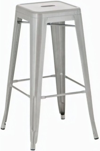 CLP Barhocker Joshua Stapelbarer Tresenhocker aus Metall mit Fußstütze, Sitzhöhe: 76 cm - Bild 1