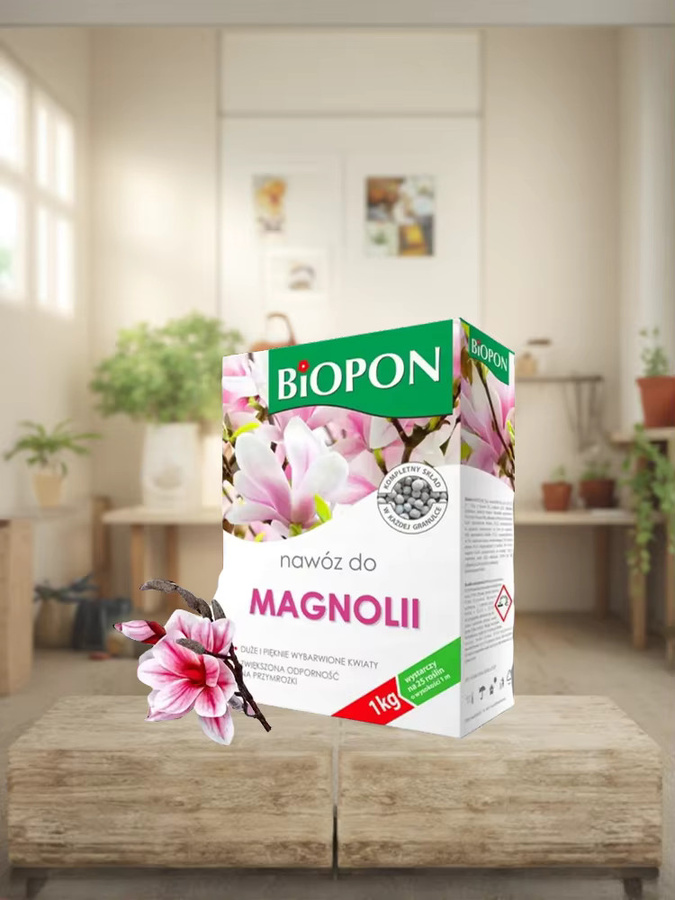 Bros Magnolien-Dünger Granulat für gesundes Wachstum und üppige Blüte, 1 kg - Bild 2