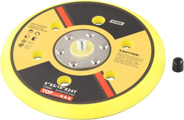 Vibratite Schleifpad 150 mm für 6 Zoll Dual Action Exzenterschleifer Polierscheibe - Bild 1