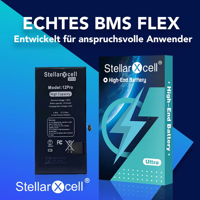 StellarXcell Ultra Akku für iPhone X, XS, XR und XS Max in Schwarz - Bild 3