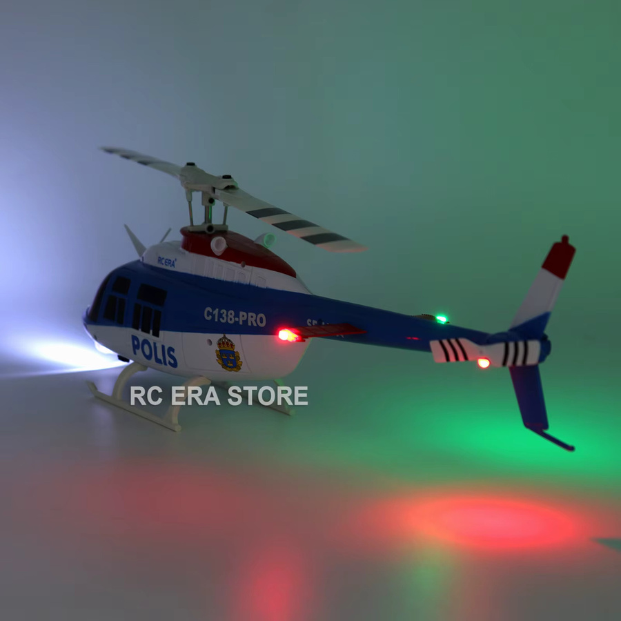 RC ERA C138PRO Bell206 Jet Ranger 2,4 G RC Hubschrauber, ferngesteuert - Bild 2