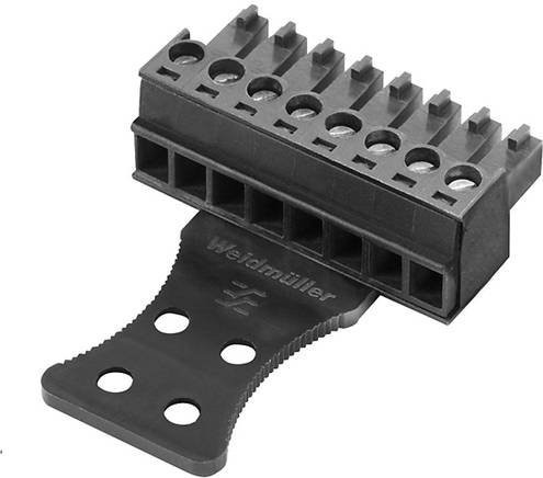 Weidmüller Buchsengehäuse-Kabel BC/SC in Schwarz mit 8 Polen und 3,81 mm Rastermaß, 50 Stück - Bild 1