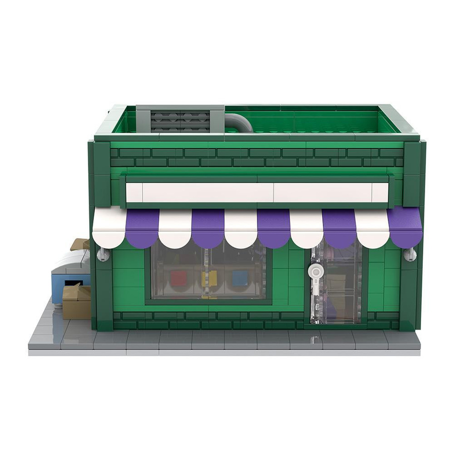 Gobricks Simpson Springfield Baseballkarten-Shop Modulare Bausteine ab 14 Jahren - Bild 2
