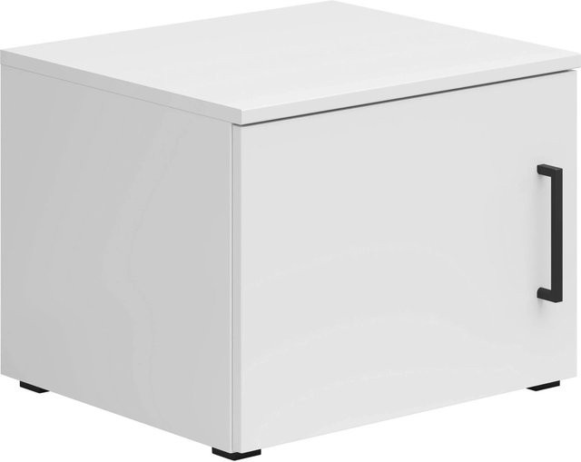Mömax Aufsatzschrank Multistauraum Weiß matt hängend oder stehend B: 45,0 cm, T: 35,0 cm, H: 40,0 cm - Bild 1