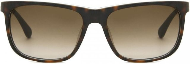 Fossil FoS 2068 S Sonnenbrille, Vollrand, Square, Acetat, Herren, Tortoiseshell/Grey - Bild 1