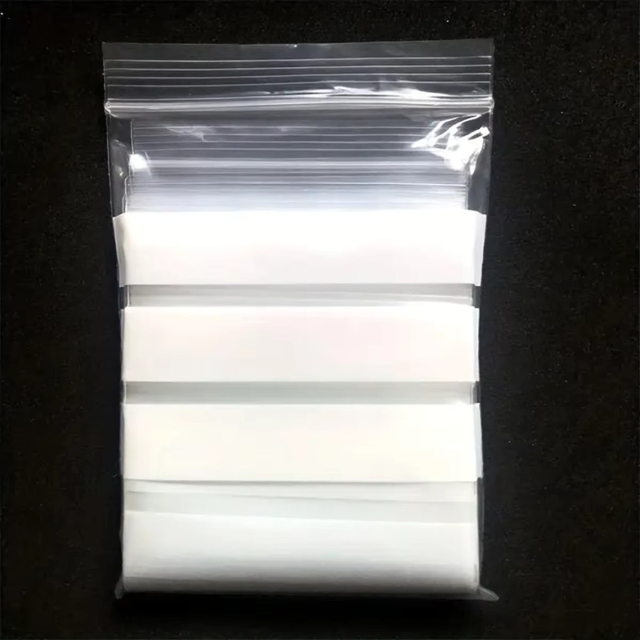 200 Stück transparente selbstklebende Plastiktüten mit Reißverschluss als beschreibbare Aufbewahrungsbeutel für Schmuck, Perlen und Edelsteine - Bild 2