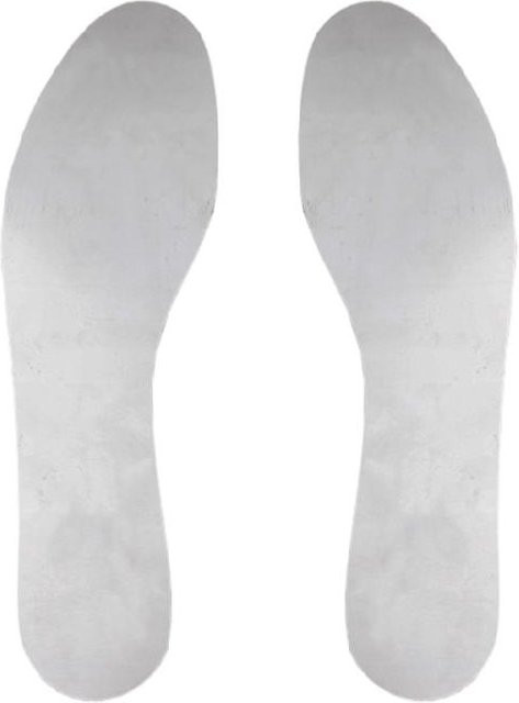 Durchstichsichere Metalleinlagen aus Edelstahl für Arbeitsstiefel in Weiß - Bild 1
