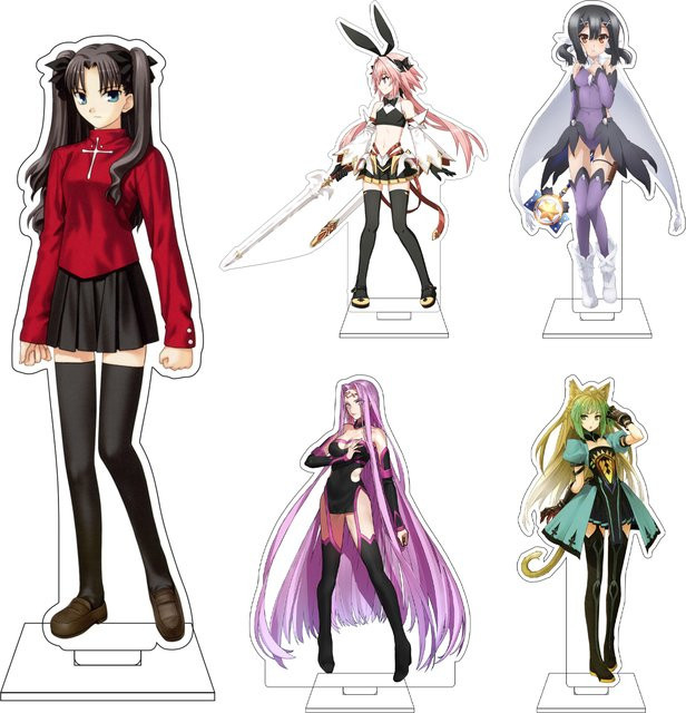 Bandai Fate/stay night Acryl-Figur Ständerplatte, 16cm - Bild 1