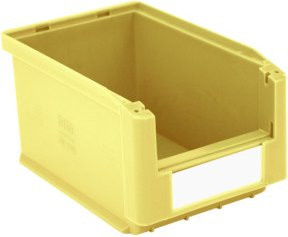 Bito Sichtlagerkasten SK Set SK2311, gelb, B/T/H: 23,0 x 15,0 x 12,5 cm - Bild 1