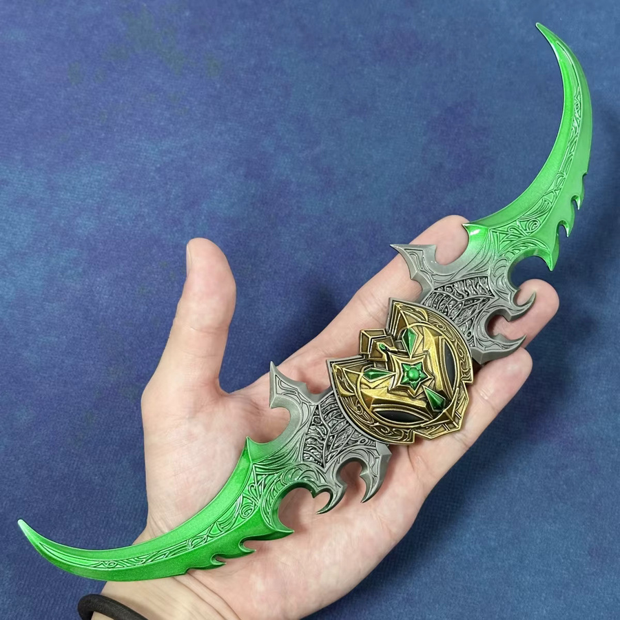 Bandai World of Warcraft Katana Kriegsbeil Azzinoth, Metall, 11,2 Zoll - Bild 3