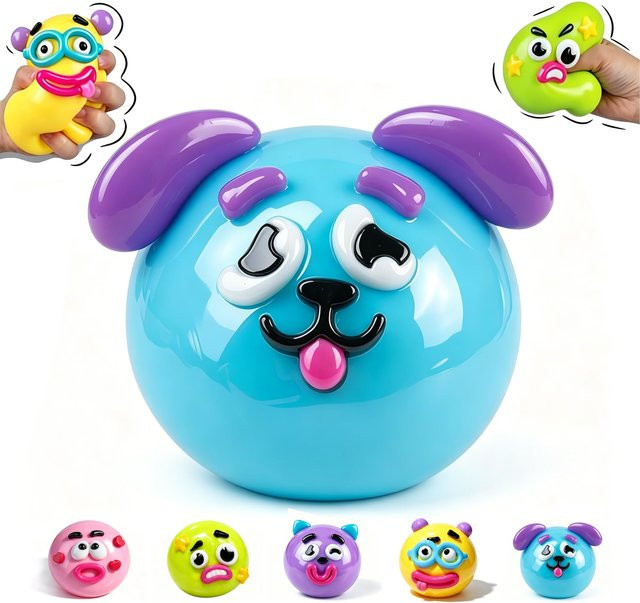 BC Pet Supplies Hunde-Gesichtstausch-Langsam-Aufgehendes Quetschspielzeug - Bild 1