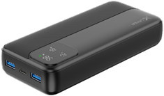 XLayer Powerbank Rapid 20.000 mAh Schwarz mit USB-C und USB-A Anschlüssen - Bild 1