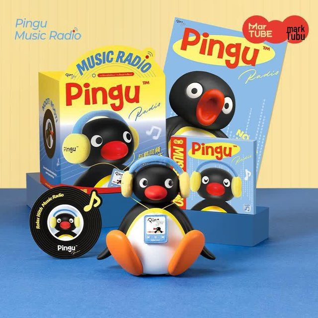 Maketub Pingu Nickender Bluetooth-Lautsprecher in Multicolour - Bild 1