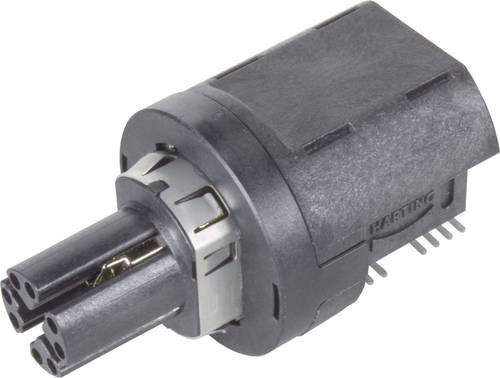 HARTING Leiterplattenadapter 21033814825 Schwarz mit 8 Polen für Ethernet/LAN - Bild 1