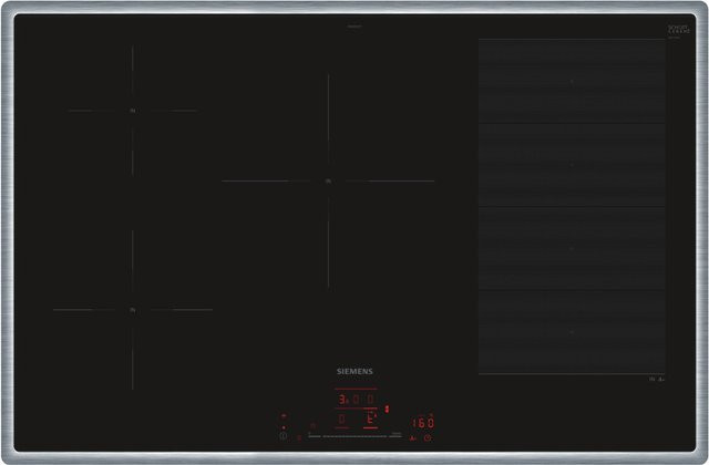 Siemens iQ700 Induktionskochfeld EX845HVC1E in Schwarz/Edelstahl - Bild 1