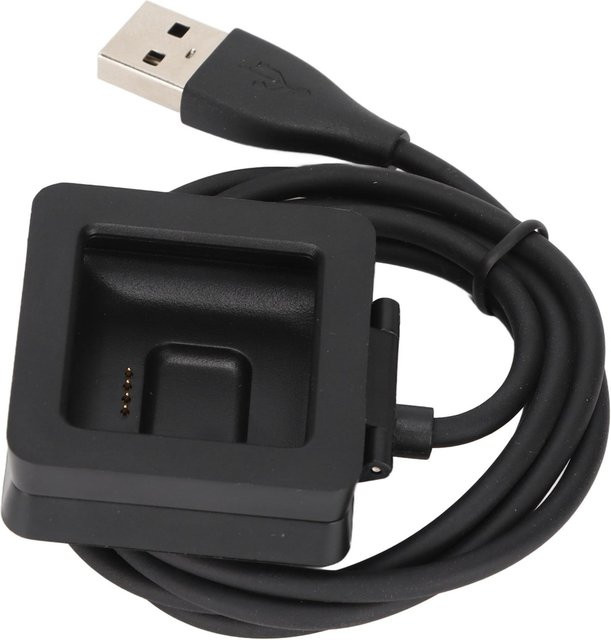 DIYelecs USB Ladekabel Ersatz Ladestation Dock für Fitbit Blaze Smart Fitnessuhr in Schwarz - Bild 1