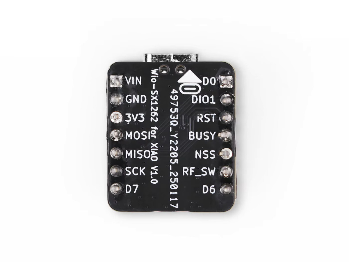 Seeed Studio XIAO nRF52840 & Wio-SX1262 Kit für Meshtastic mit LoRa 862-930 MHz, Bluetooth und integrierter Antenne, Schwarz - Bild 3