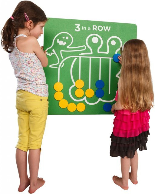 KBT Spielwand 3 IN A ROW, Grün, 735 x 735 cm - Bild 1