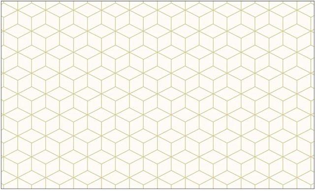 MySpotti Küchenrückwand Profix Cucina Hexagon in Creme/Beige aus Aluminiumverbundstoff B/H: 100 x 60 cm - Bild 1