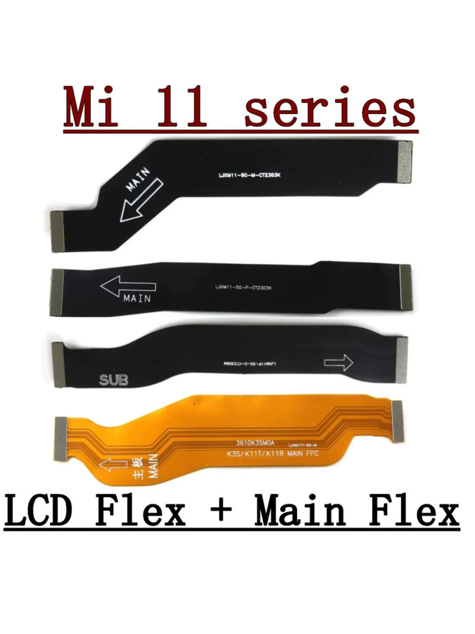 Xiaomi LCD-Bandkabel für Motherboard-Anschluss als Ersatzteil für Mi 11, Mi 11 Ultra, Mi 11T Pro und Mi 11 Lite - Bild 3