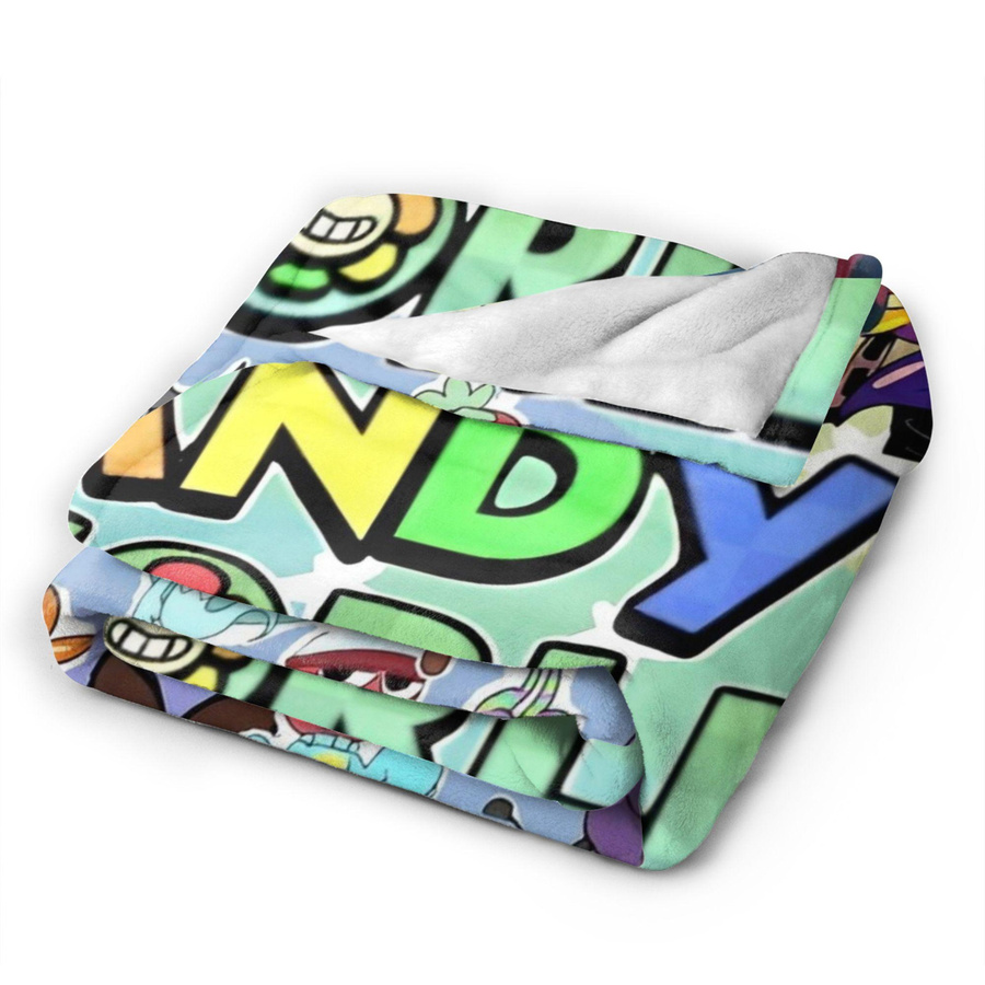 Dandys World Strickdecke aus Fleece in Multicolour, weiche Überwurfdecke für Sofa und Schlafzimmer, B/T: 150 x 125 cm - Bild 3