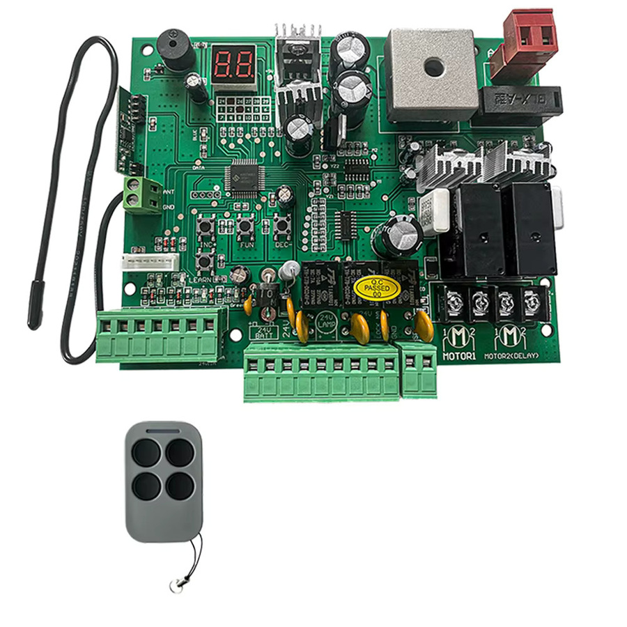 KUANGZIPENG DC 24V Steuerplatine für automatischen Doppelarm-Drehtorantrieb, Smart System Ersatzteil, grün - Bild 3
