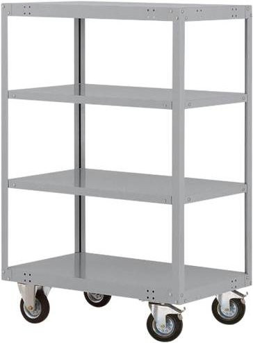 Manuflex TRANSOMOBIL TP4133.9006 Etagenwagen Alusilber - Bild 1