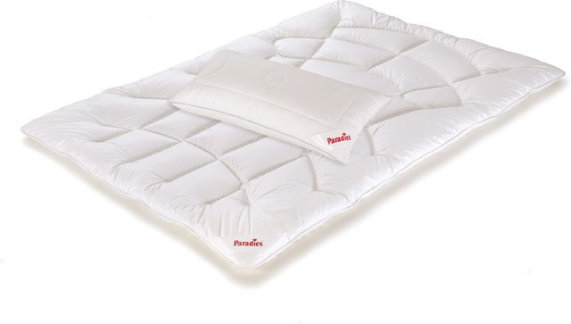 Betten-Set Fiona von Paradies in Weiß mit 1 Kissen aus Baumwolle, Polyester und Lyocell - Bild 1