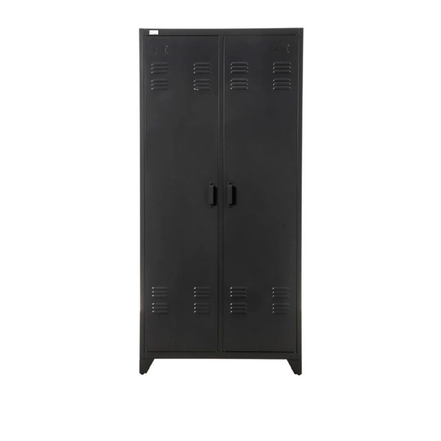 Jet-Line Spind Odessa Stahlschrank Anthrazit mit Garderobe und Schloss B/T/H: 85 x 50 x 180 cm - Bild 2