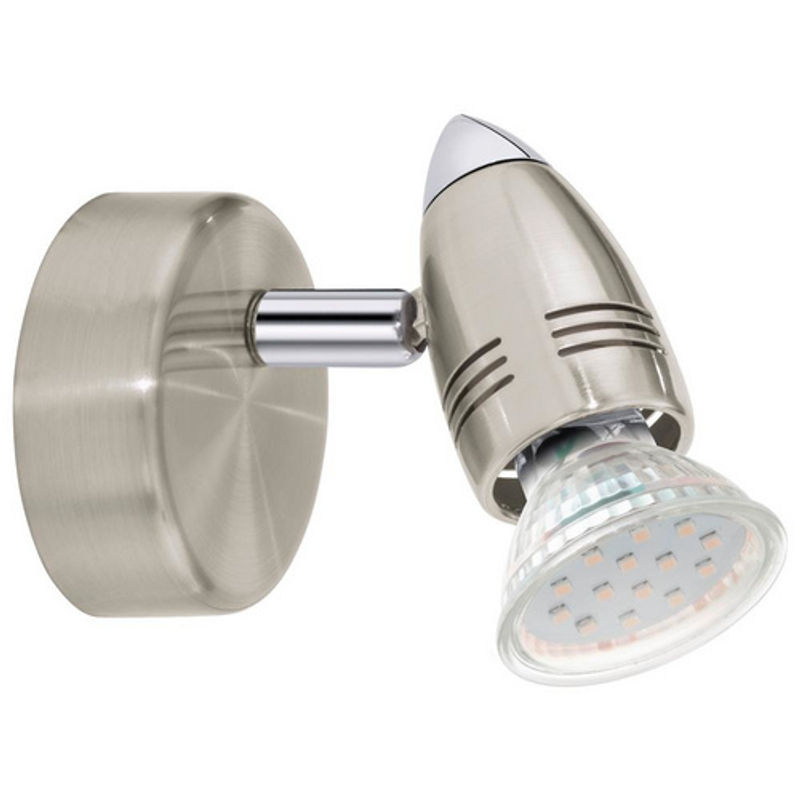 Eglo LED-Wandleuchte MAGNUM in Silber mit GU10 Leuchtmittel und warmweißem Licht - Bild 2