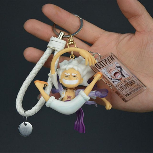YIRAN Jewelry One Piece Gear 5 Luffy Figur, Schlüsselanhänger, ab 14 Jahren - Bild 1