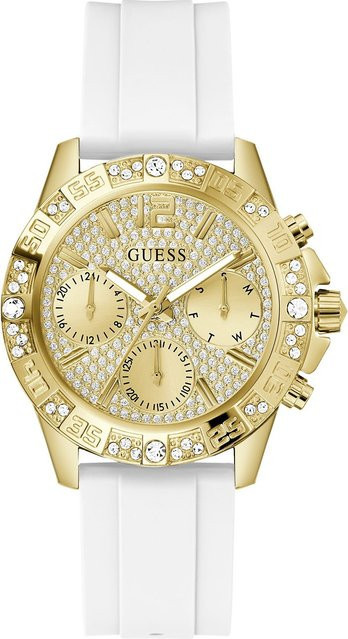 Guess Armbanduhr, Quarz, Edelstahl, Gold, 42 mm, Damen - Bild 1