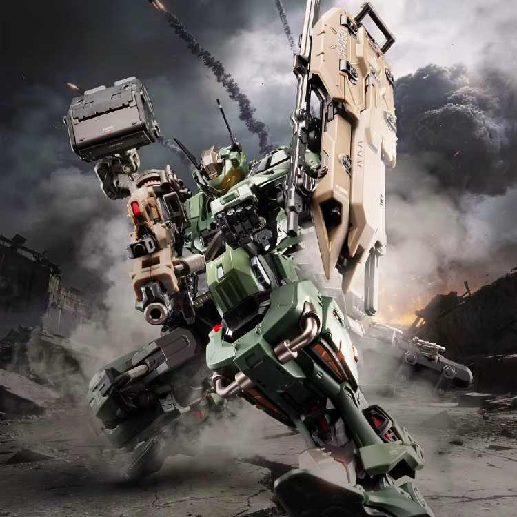 Motor Nuclear MNP Jihu 2 Typ 65 CR02 Loyal And Brave Typ Angriffs-Mecha MG Bausatz, PVC-Modelle - Bild 3