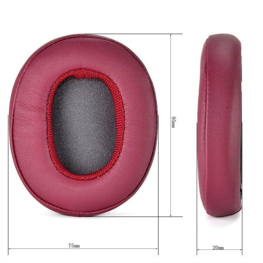 Ersatz-Ohrpolster für Skullcandy Crusher Wireless, Crusher ANC und Hesh3 Kopfhörer in Dunkelgrau - Bild 3