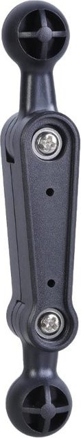 Universeller Kugelgelenkarm mit Doppelkugelkopf 17mm und einstellbarem Winkel als Verlängerungsstange für Handyhalter und Tabletständer in Grau - Bild 1