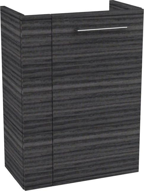 Fackelmann Waschbeckenunterschrank SBC Gäste Bad, Dark Oak, B/H/T: 44 x 60 x 24,3 cm - Bild 1
