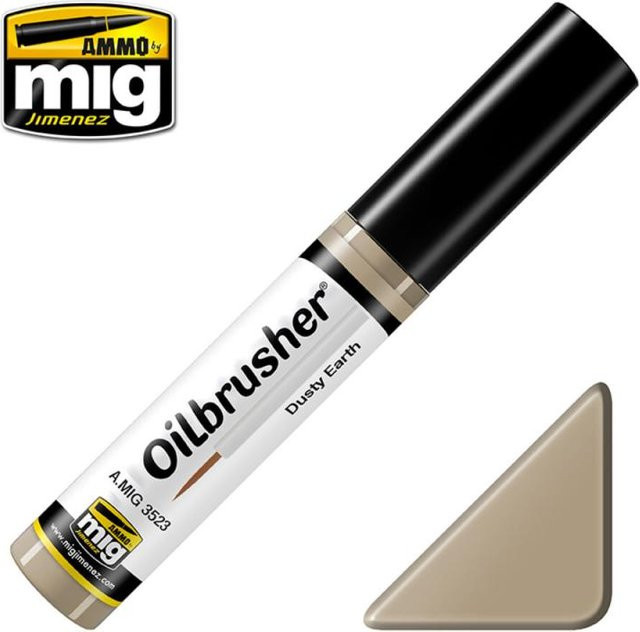 AMMO by MIG Jimenez Oilbrusher Dusty Earth, Braun - Bild 1