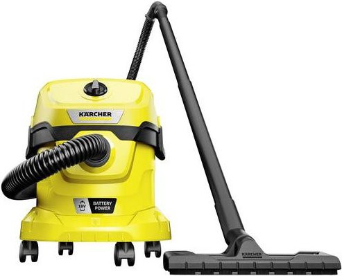 Kärcher Home & Garden WD 2-18 1.628-500.0 Nass-/Trockensauger 225W 12l ohne Akku - Bild 1