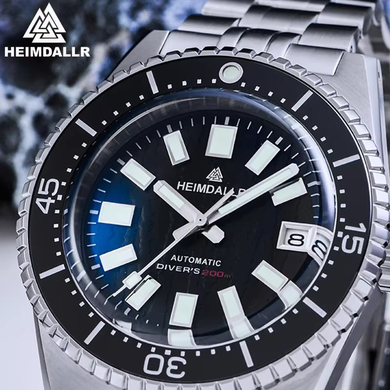 HEIMDALLR Armbanduhr, Automatik, Edelstahl, Saphirglas, 20 ATM, Herren - Bild 4