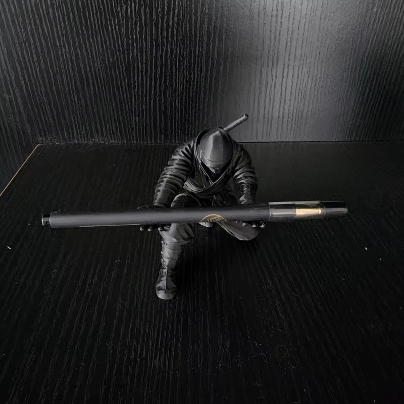 Ninja-Samurai-Stifthalter für Schreibwaren in Schwarz - Bild 2
