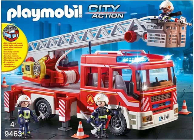 Playmobil Feuerwehr Leiterfahrzeug - Bild 2