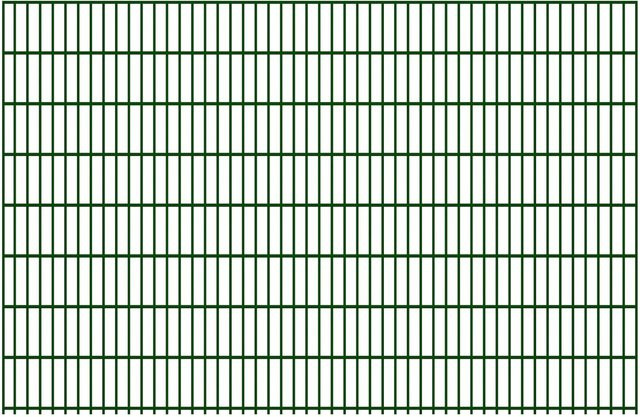 Doppelstabmatte Moosgrün B: 250 cm, H: 163 cm, 8/6/8 mm - Bild 1