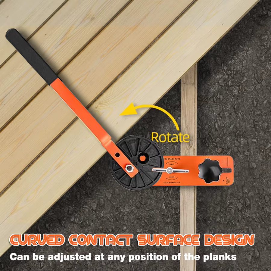 QDS Universal Deck Bending Bow Straightening Tool zur Begradigung von Holz- und Metallverbindungen für Verbunddeckplatten - Bild 2