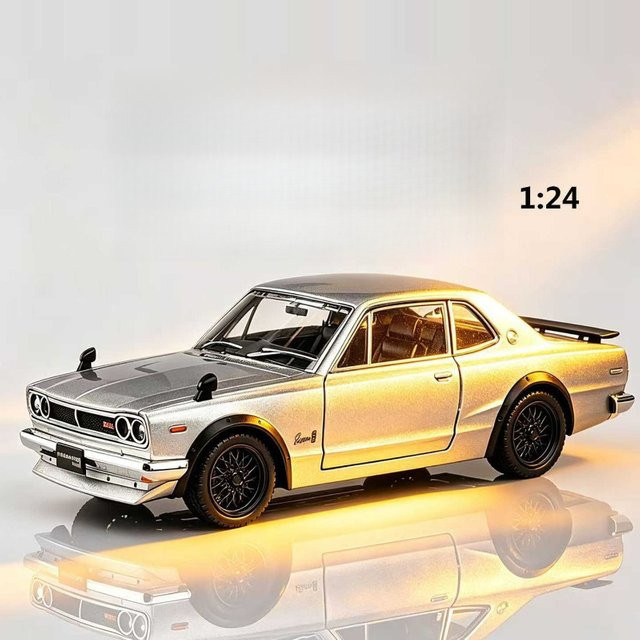 MINI AUTO 2000 GT-R Sportwagen, Automodell, 1:22, mit Licht und Sound - Bild 1