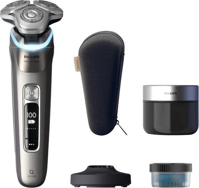 Philips Shaver i9000 Prestige, Herren, grau, für empfindliche Haut - Bild 1