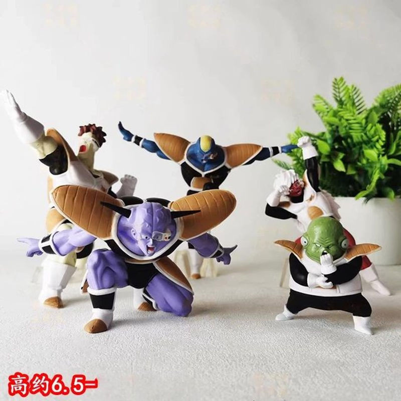 Fashnics Dragon Ball Ginyu-Truppe Anime-Figuren Set aus PVC, 5 Stück, Multicolor, Höhe: 6-16 cm - Bild 1