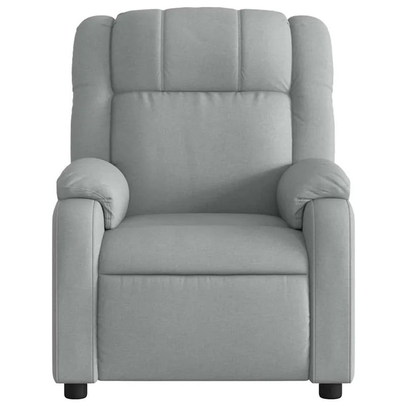 Vidaxl Ausklappbarer Massagesessel in Grau mit Stoffbezug im modernen Design - Bild 2