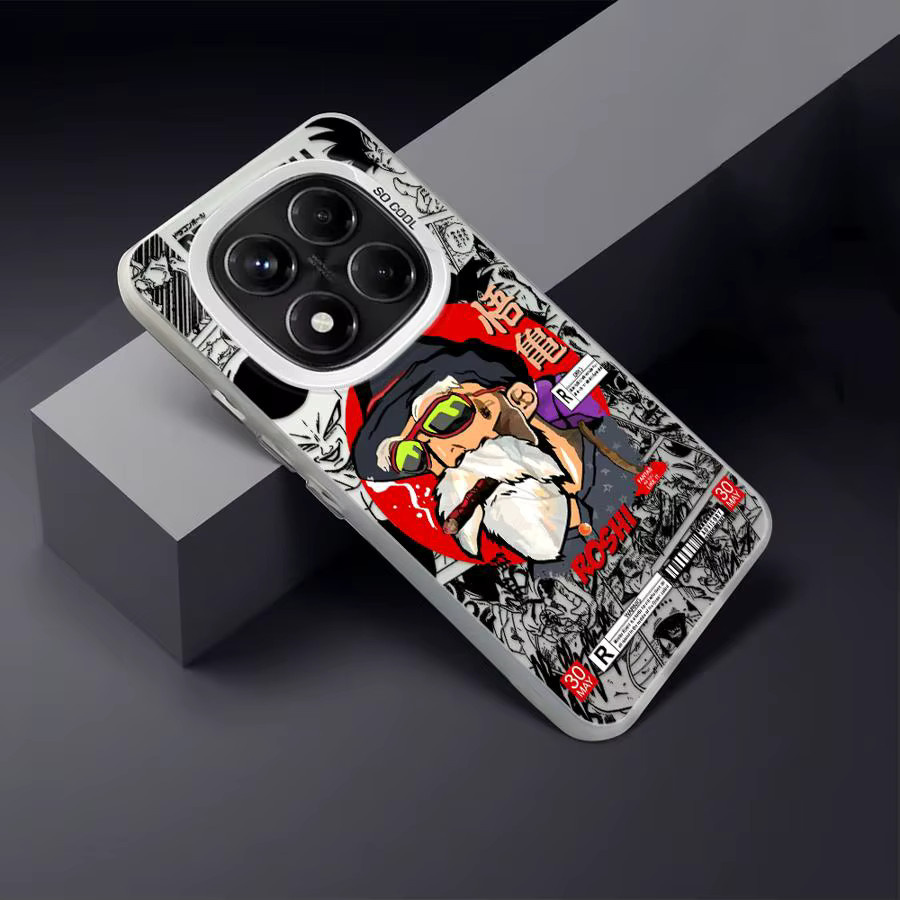 Dragon Ball Master Roshi Softcover Schutzhülle für Xiaomi Redmi Note 11s 10s 12 13 14 Pro Plus in Multicolour - Bild 2